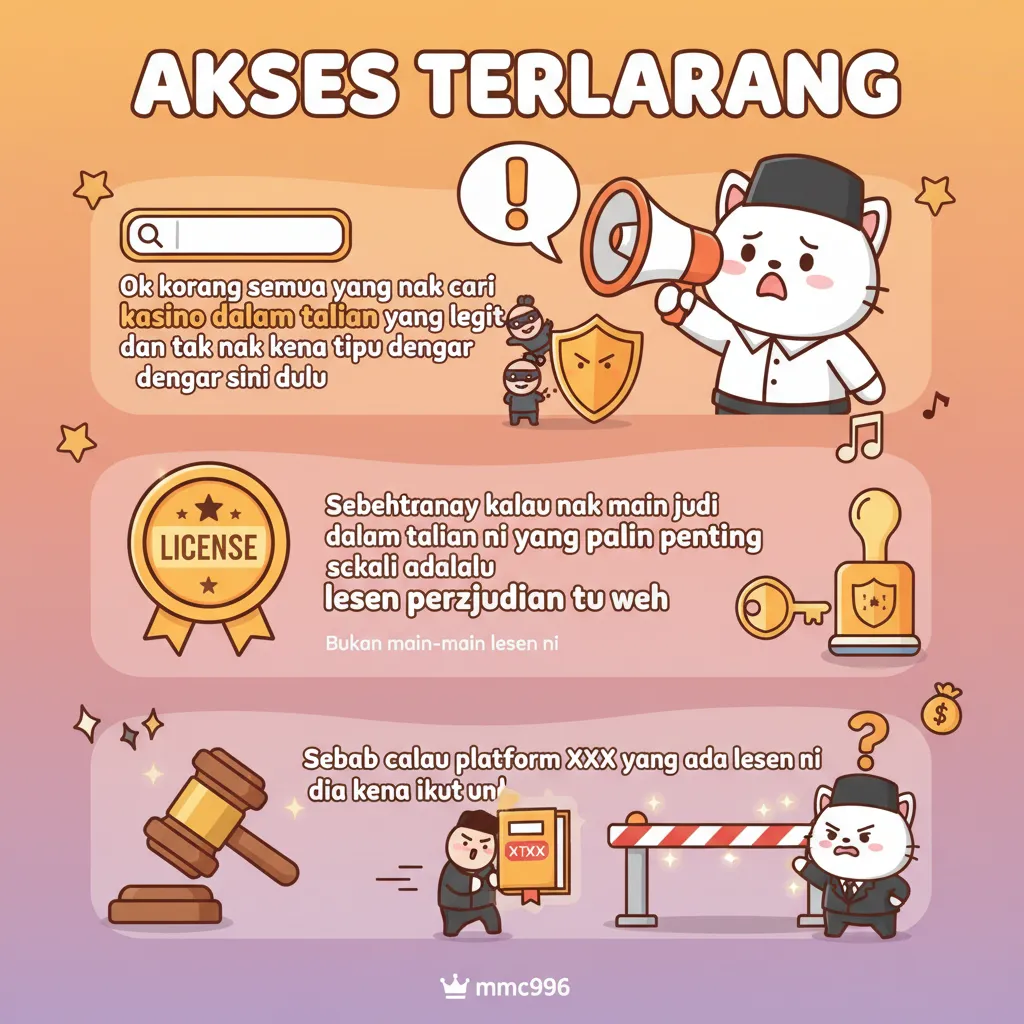 Kelebihan mmc996: Kasino Dalam Talian Berlesen