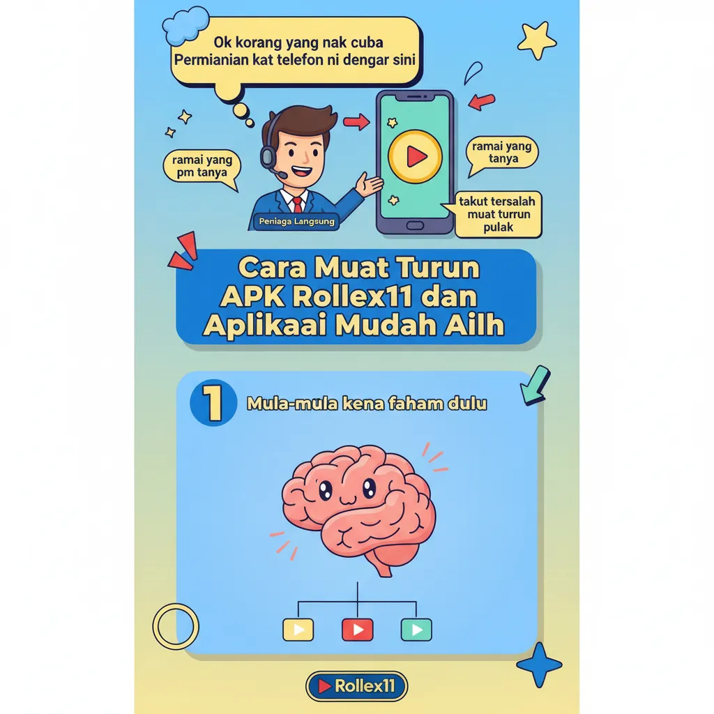 Cara Muat Turun APK Rollex11 dan Aplikasi Mudah Alih