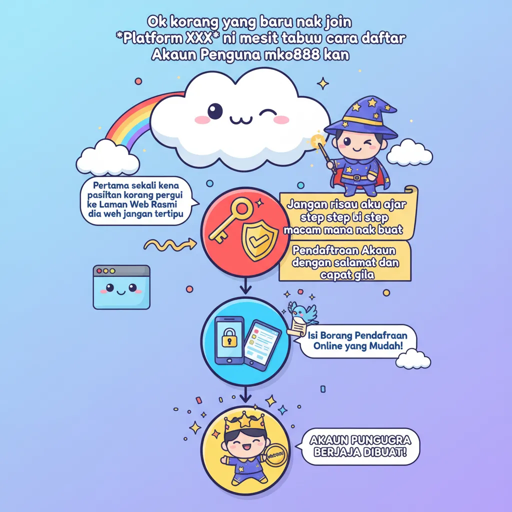 Panduan Pendaftaran Akaun mko888