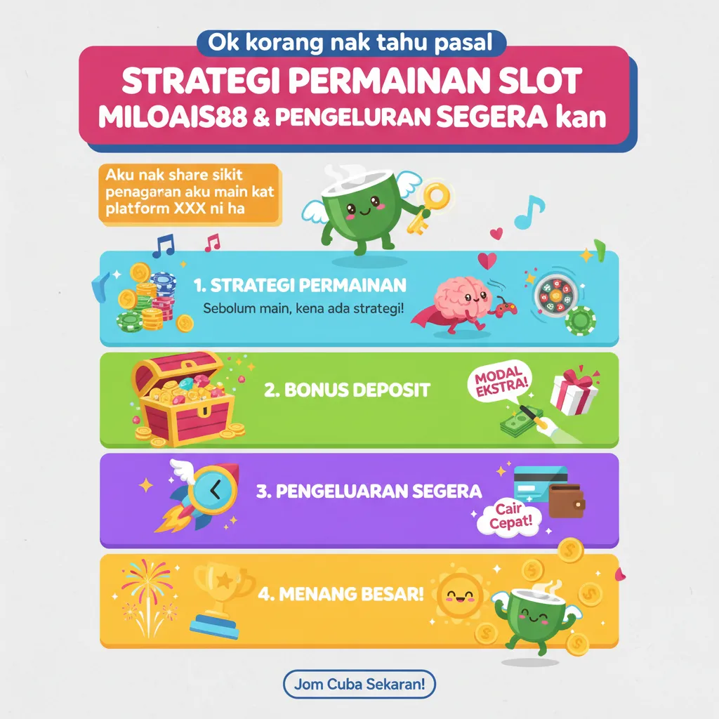 Strategi Permainan Slot Miloais88 & Pengeluaran Segera