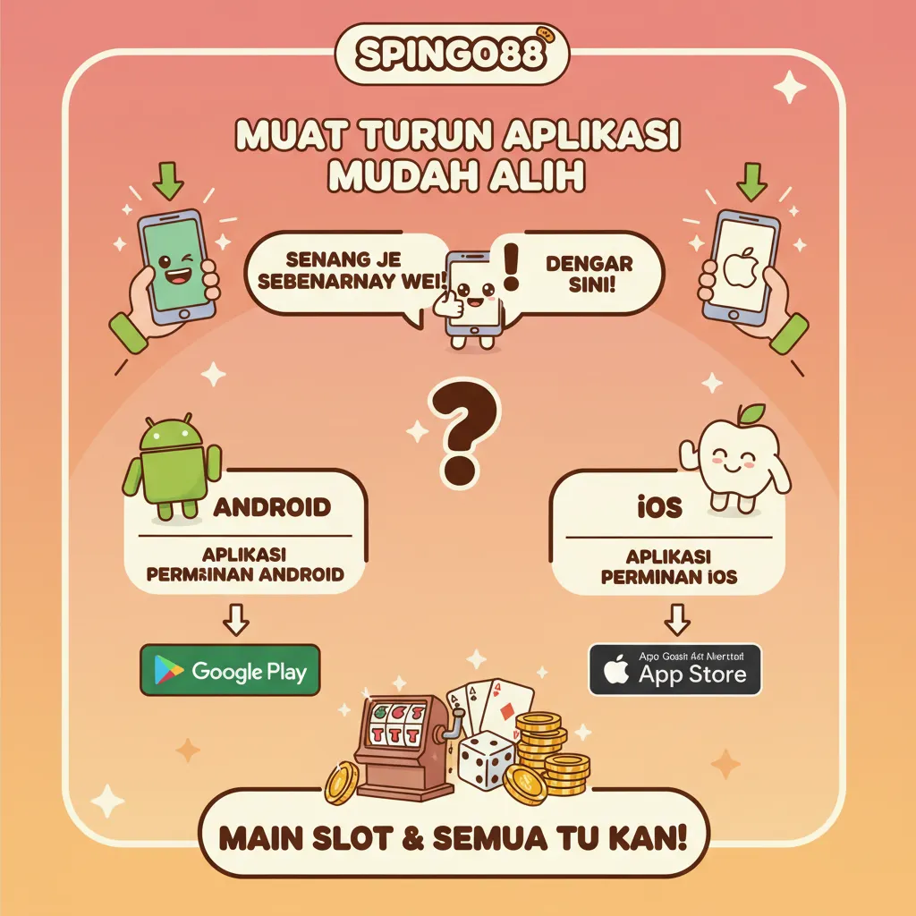 Muat Turun Aplikasi Mudah Alih Spingo88 & Slot